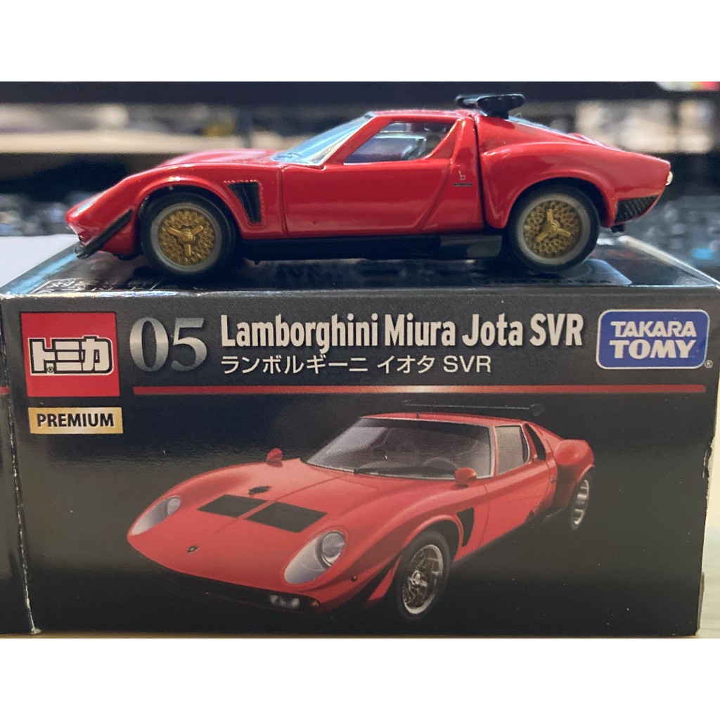 Tomica 多美 黑盒 No.5 Lamborghini Miura Jota SVR 附膠盒