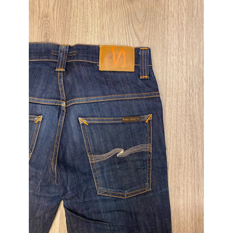 Nudie Jeans Thin Finn 原色 牛仔褲 W31 L32