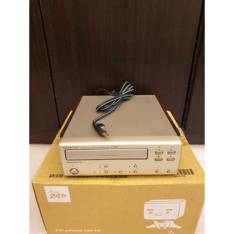 [二手］KENWOOD X-7PRO TAPE卡帶機，托盤式上帶，Made in Japan