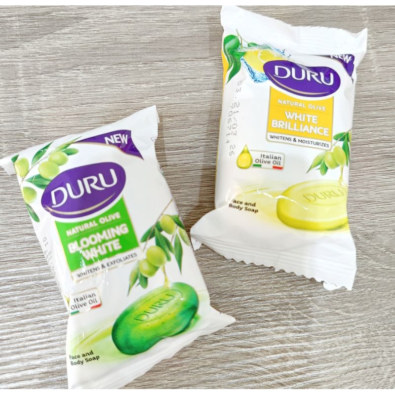 新上市🤩土耳其DURU橄欖檸檬/橄欖去角質亮膚皂60克❤️小克數 方便攜帶