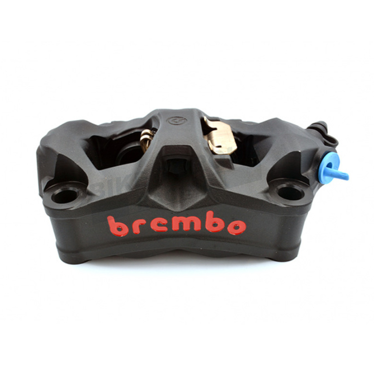 【正宇車業】Brembo STYLEMA一體成型對四輻射卡鉗組, 黑/紅 (左+右)(豐年俐代理)