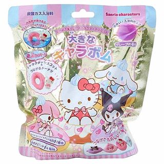 SANRIO 三麗鷗 泡澡沐浴球MX(甜甜圈)1入 內附玩具／款式隨機出貨 DS019342