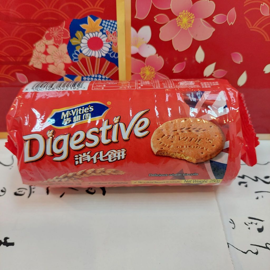 英國 百年經典 消化餅 品牌 麥維他 Mcvities 全麥消化餅 250g