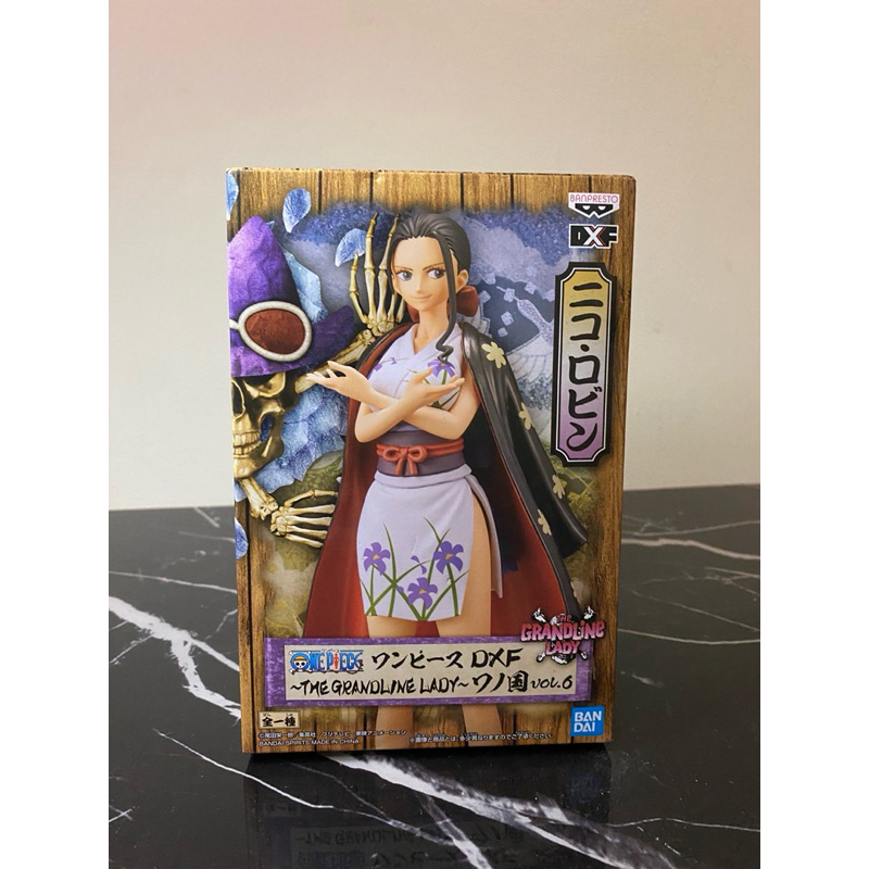 【現貨】全新未拆 日版金證 航海王 海賊王  DXF THE GRANDLINE LADY和之國vol.6妮可羅賓公仔