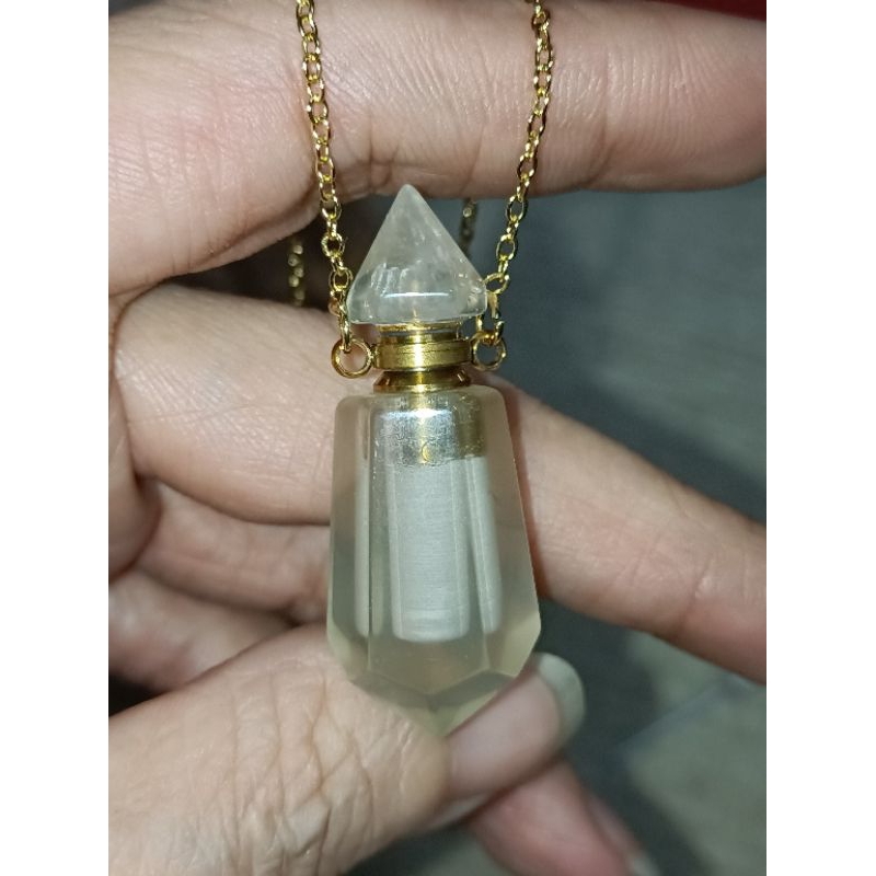 馬達加斯加天然黃水晶香水瓶 聞香瓶