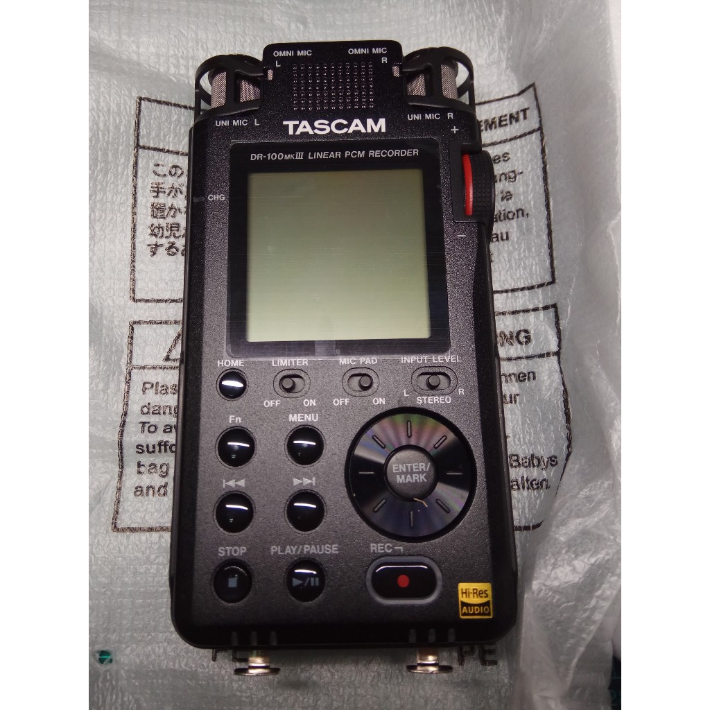 TASCAM DR-100MK3  數位錄音機  DR-100MKII 專業型錄音筆  DR-100 MKIII MK3