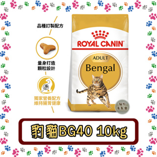 Royal Canin 法國皇家 BG40豹貓專用飼料--10公斤