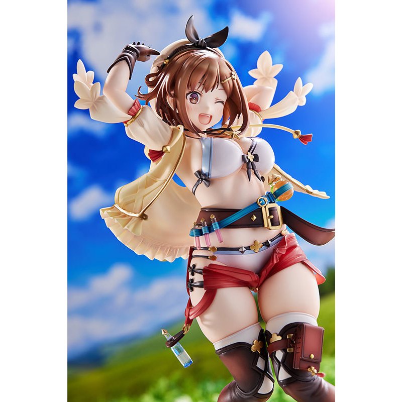 (特價)現貨代理 AmiAmi Amakuni 萊莎的鍊金工房 常闇女王 萊莎 1/6 PVC 蜜大腿 肉感 巨乳 可脫