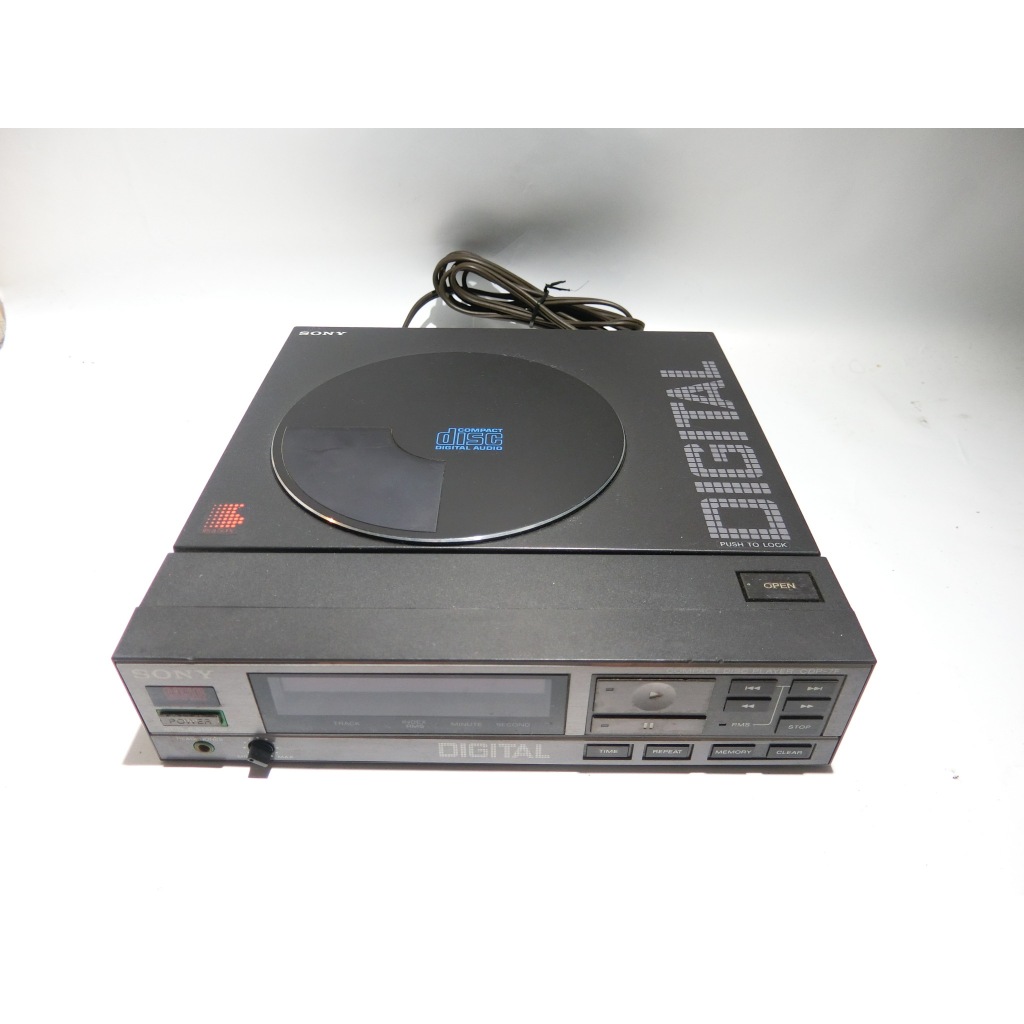 (z) 早期 SONY 迷你CD播放機 CDP-7F / 故障零件機