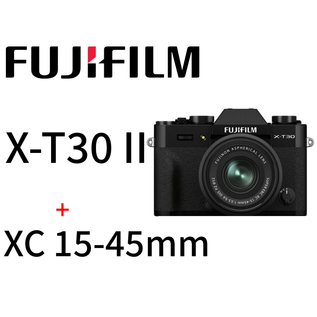 Fujifilm  X-T30 II 黑色 機身 + XC 15-45mm 鏡組 平行輸入 xt30ii 平輸