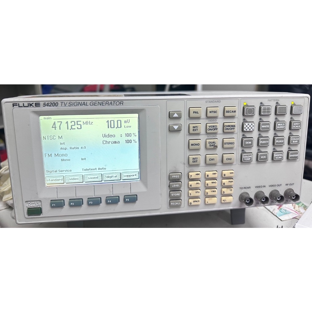 中古FLUKE 54200 TV Signal Generator 訊號產生器