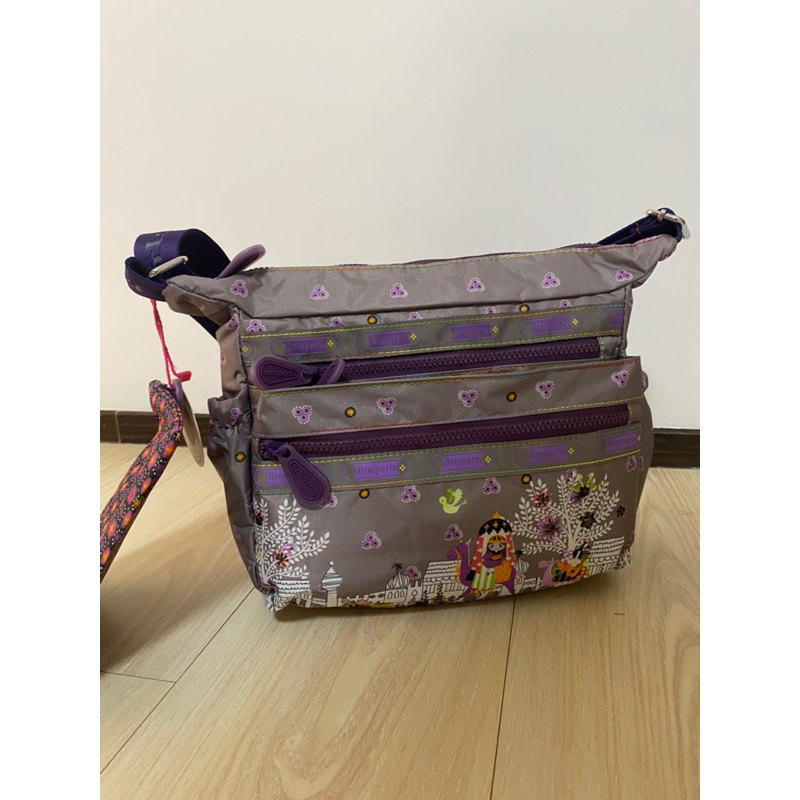 MS.SHIANG★紫城堡·多格層輕量·厚磅側背包(小款)🌈