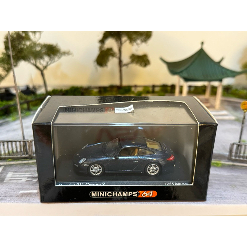 MINICHAMPS 1/64 PORSCHE 911 Carrera S 997