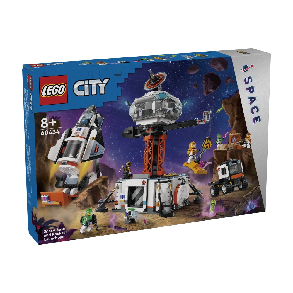 玩具反斗城 LEGO樂高  太空基地和火箭發射台 60434