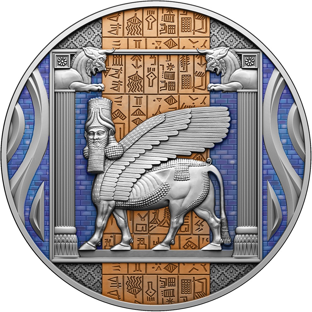 預購(價格10500) - 2023喀麥隆-古代文明-蘇美-2盎司銀幣