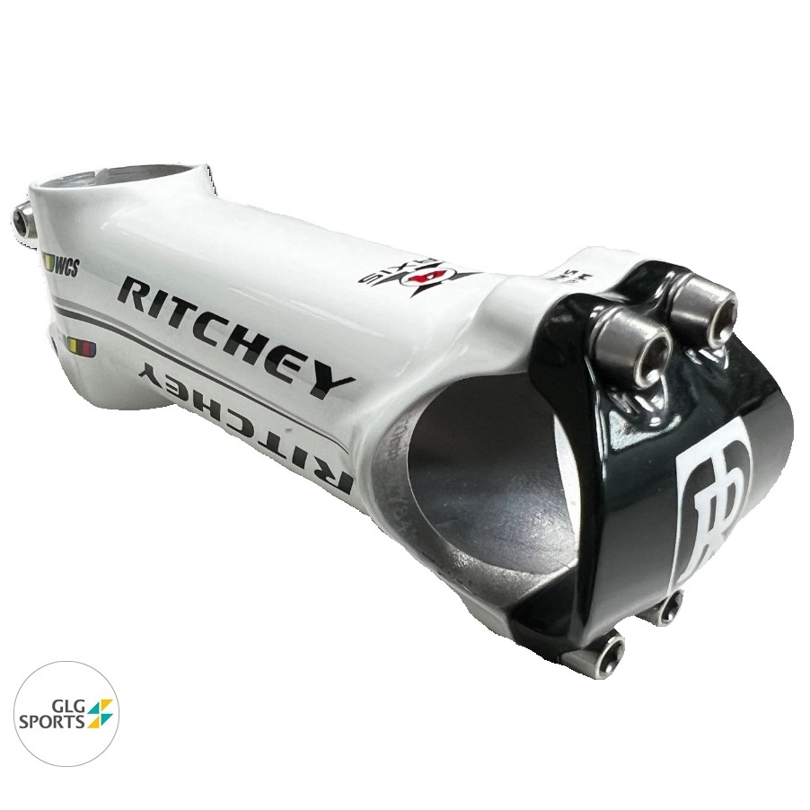 【GLG Sports】Ritchey WCS 4 AXIS 鋁合金 輕量級 龍頭 110mm 31.8mm 冠軍版亮白