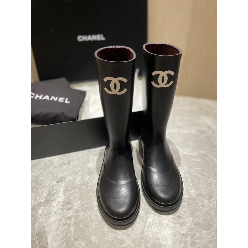 Chanel 雨靴 38碼 全新 Jennie楊冪同款