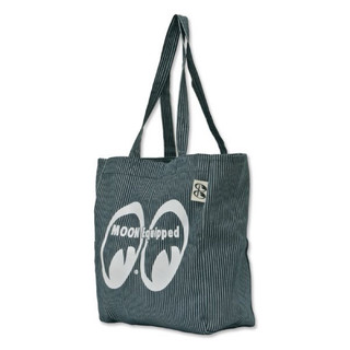 【MOONEYES】MOON Equipped Tote Bag側肩條紋包 [MQG088FS]