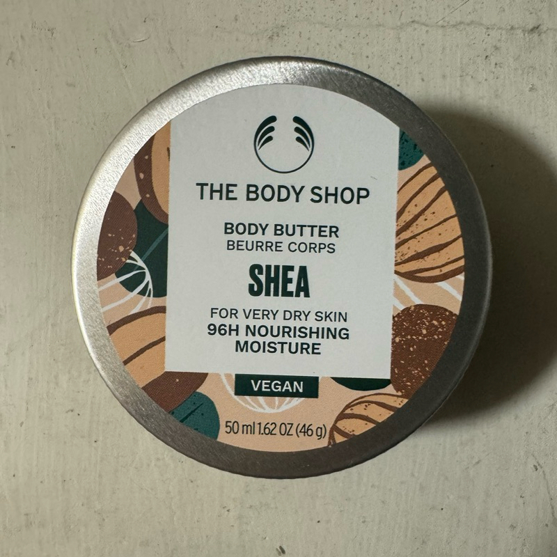 The body shop美體小舖 乳油木果修護身體滋養霜 50ml