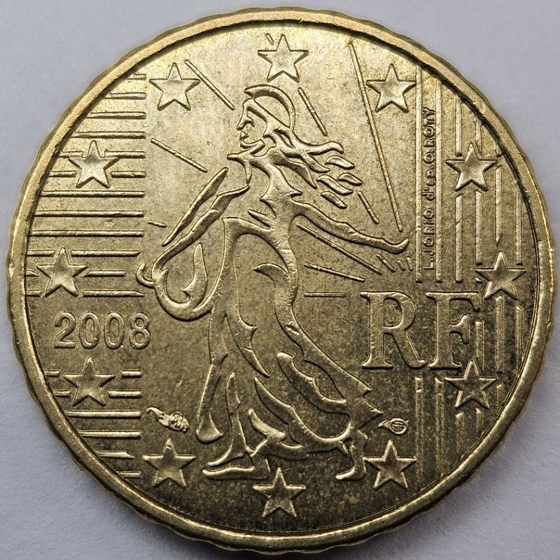法國 10歐分硬幣 年份隨機