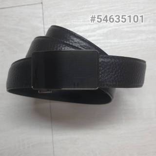 #546-35 內穿式牛皮寬版自動皮帶 內穿寬版自動腰帶 自動皮帶 加長款皮帶 超大尺碼 耐用絕不脫皮