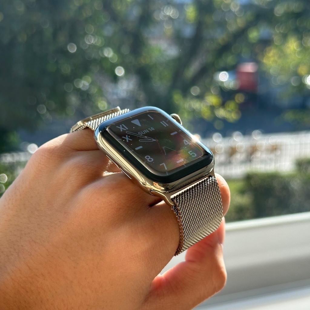 Apple Watch 不鏽鋼44mm 金色 series 6 LTE 行動網路