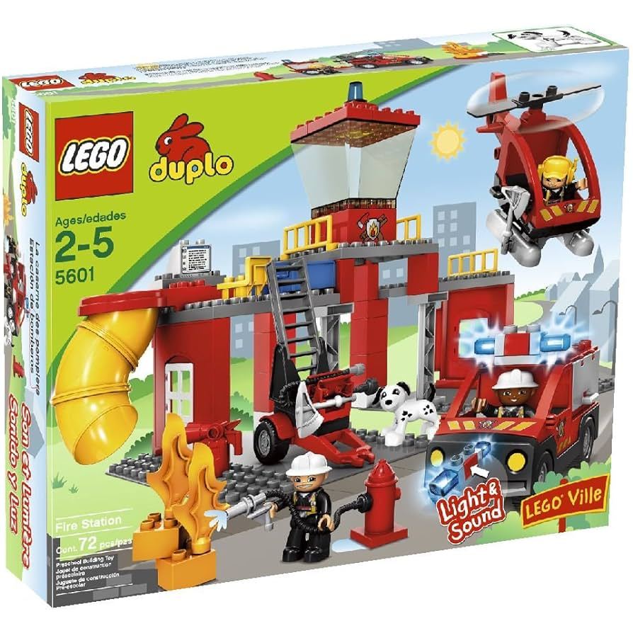 [快樂高手附發票] 公司貨 樂高 LEGO 5601 得寶消防局 絕版