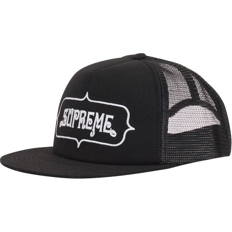 Supreme Highest Mesh Back 5-Panel SS23 黑色 網帽 全新美國公司貨