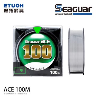 SEAGUAR NEW ACE 100M [漁拓釣具] [碳纖線] [子線]