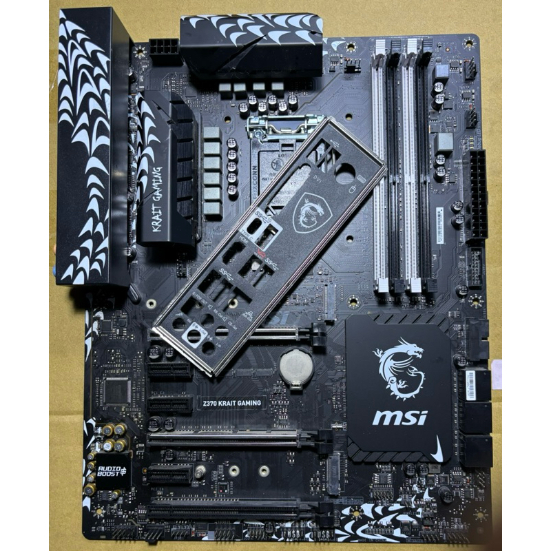 （免運）微星高階主機板Z370-KRAIT GAMING、支援Intel® Core 8、9代1151腳位CPU