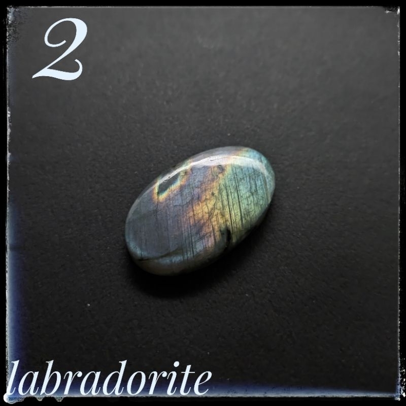 拉長石 藍光 裸石 光譜石 礦石 Labradorite 水晶  ｛香菇石頭火鍋｝