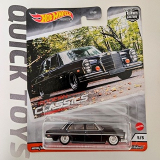 ◤玩具快克◢ HOT WHEELS 風火輪 汽車文化 精裝 膠胎 賓士 Benz 280 sel 4.5 初版