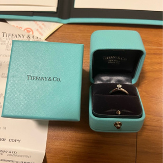 Tiffany 0.21克拉經典六爪鑽戒