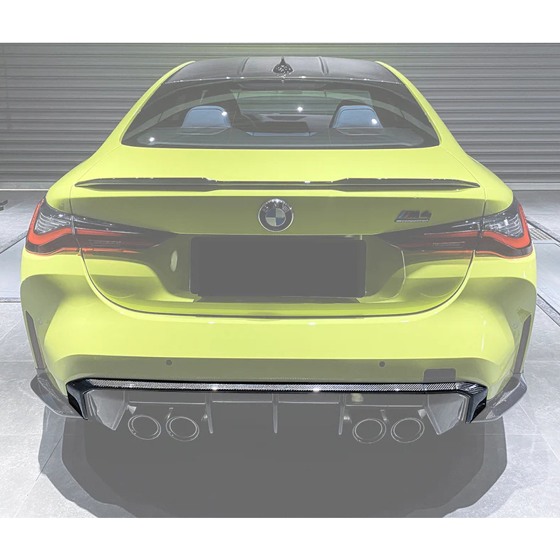 【現貨 / 乾碳】BMW G80 G81 M3 G82 G83 M4 升級 乾式碳纖維 後下巴飾條 後保桿 飾條 碳纖維