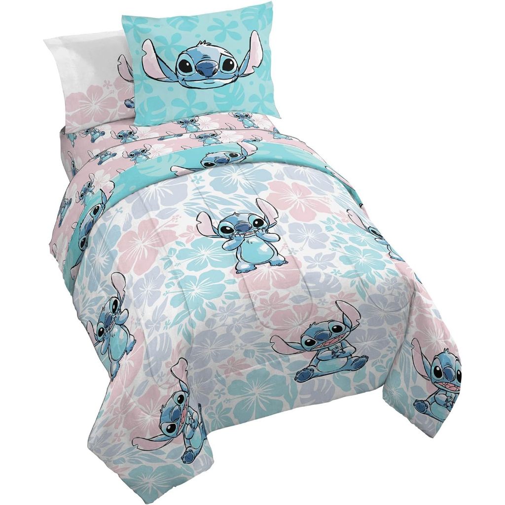 預購👍正版空運👍美國迪士尼 Lilo &amp; Stitch 史迪奇 棉被 枕頭套 床單 床罩 床組 雙人 單人