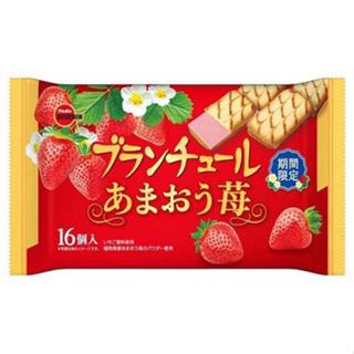 日本製 北日本甜王草莓 夾心餅 草莓餅乾 期間限定 日本零食 夾心餅乾 T00130315