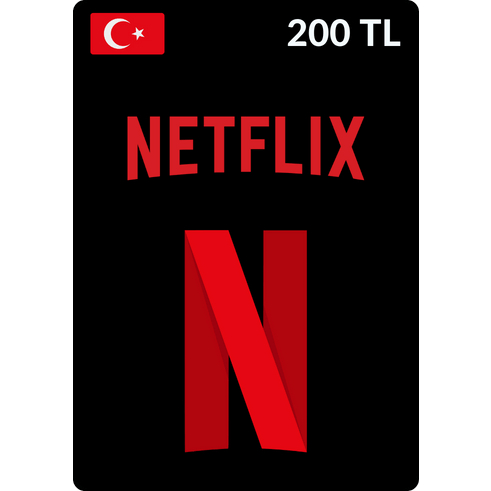 『12H快速出貨』Netflix 網飛 土耳其 200TL 禮品卡 禮物卡 跨區訂閱 (可代儲值)