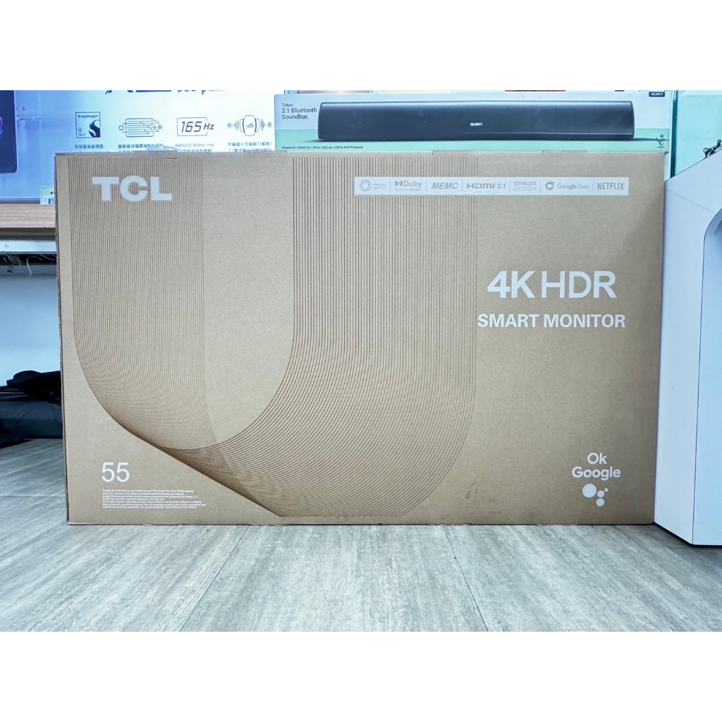 【敦富通訊】TCL 55吋 P737 4K Google TV 智能連網液晶顯示器 原廠公司貨