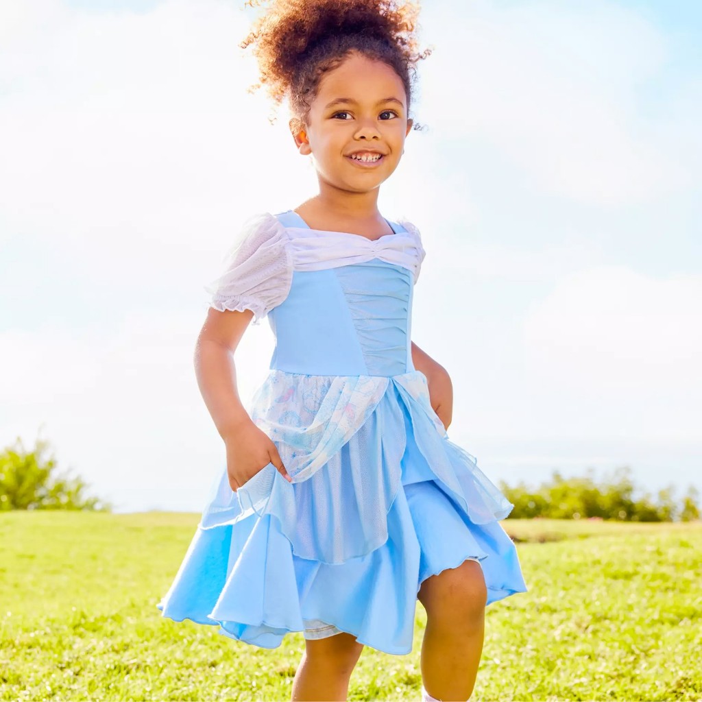 預購👍正版空運👍美國迪士尼 灰姑娘 兒童 裝扮服 小洋裝 萬聖節  造型服 Cinderella女童 洋裝