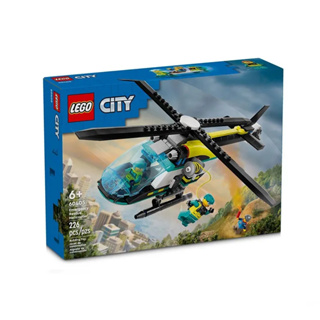 LEGO 樂高 積木 60405 城市系列 CITY 緊急救援直升機