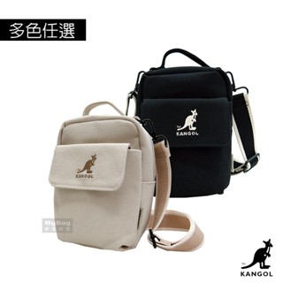 KANGOL 英國袋鼠 側揹包 經典袋鼠 經典刺繡LOGO 隨身小包 63551701 得意時袋