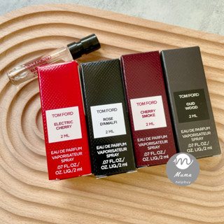 沐媽☀️正品開發票 Tom Ford 隨身小香 阿瑪菲玫瑰 白麝香 私人調香 盒裝 噴式 淡香精 香水 2ml 小香