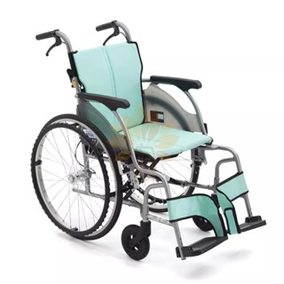 均佳 日本MiKi 鋁合金輪椅 CRT-1 可補助 輕翎系列 外出型輪椅 輕量型輪椅 輕量輪椅 外出輪椅 旅行輪椅