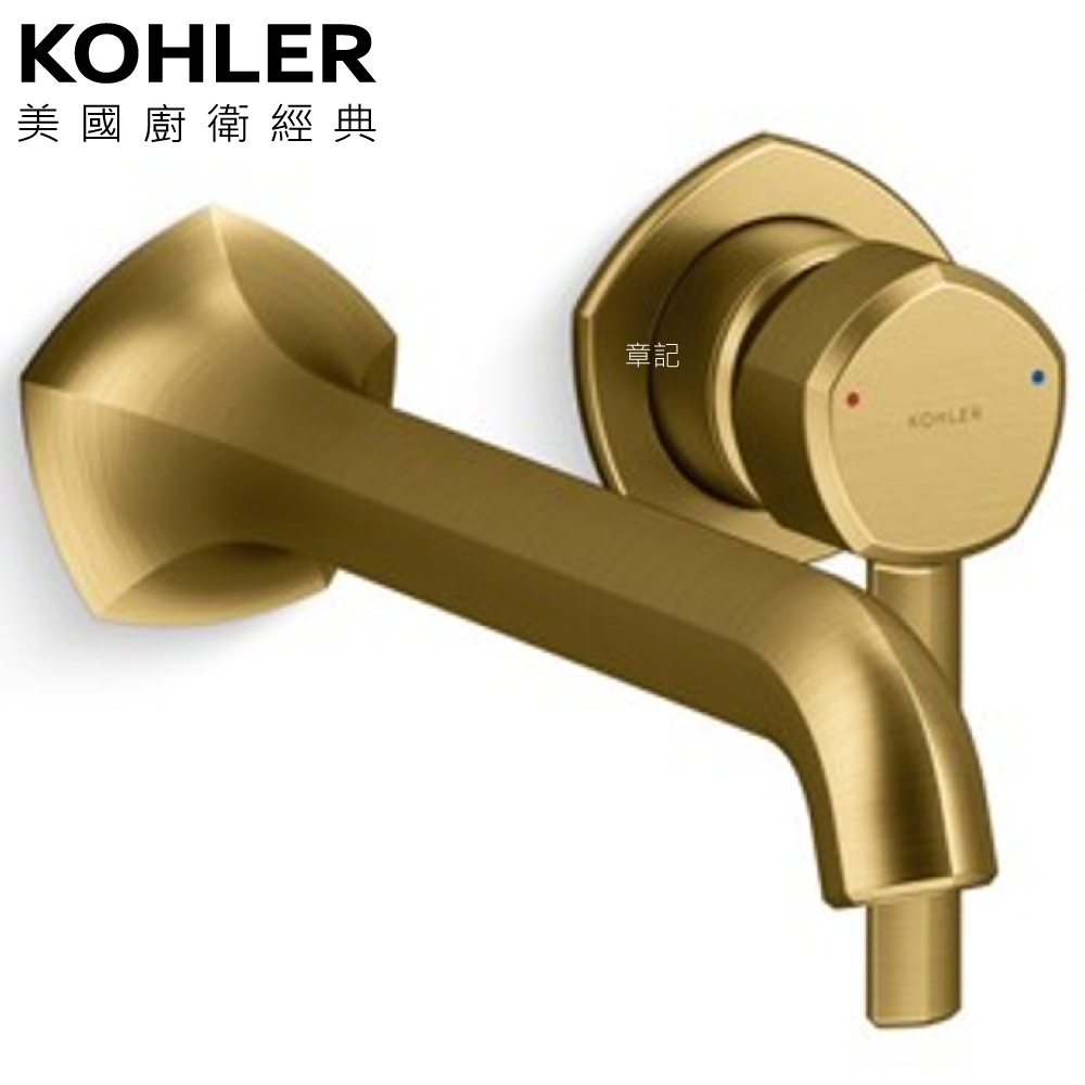 KOHLER Occasion 臉盆龍頭(摩登金) K-EX27102T-4-2MB