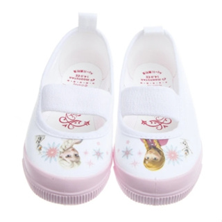 Moonstar 日本製Disney冰雪奇緣粉色兒童室內鞋 尺寸18 二手