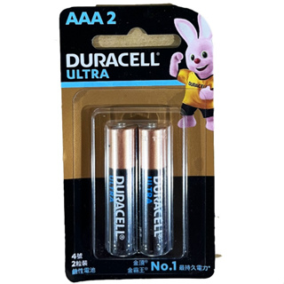 血氧機可用 2顆剛剛好 Duracell金頂 超能量鹼性電池 4號 AAA 2入裝