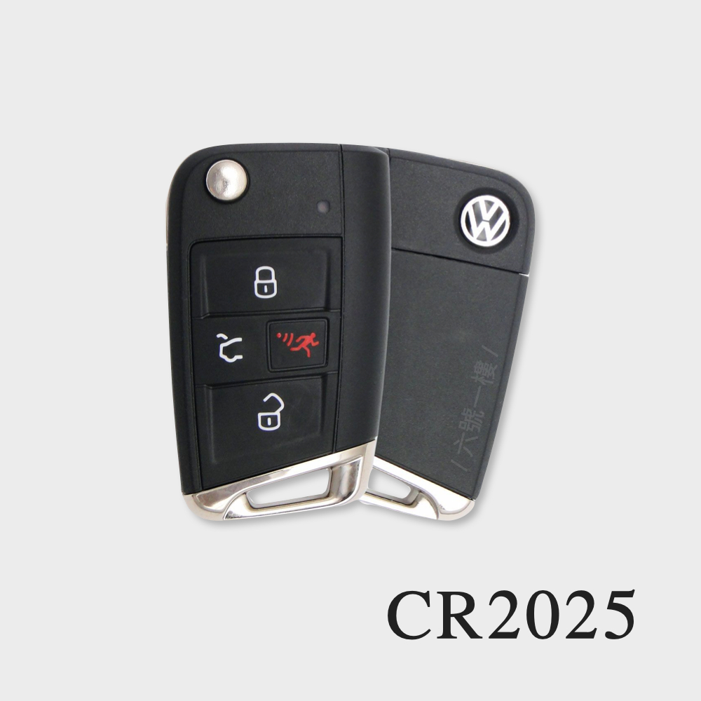 Volkswagen CR2025 鑰匙電池 TIGUAN T-CROSS T-ROC POLO 台灣現貨