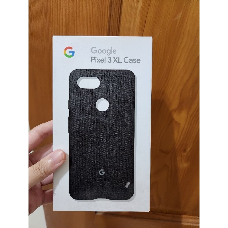 Google pixel 3 XL 原廠布面手機殼 黑