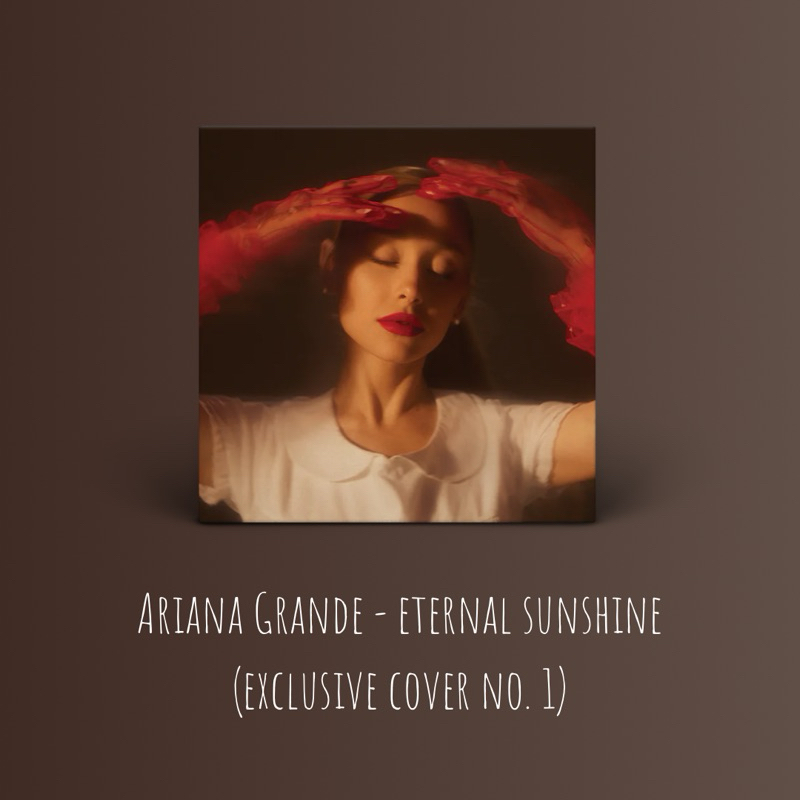 DR美國🇺🇸亞莉安娜Ariana Grande-eternal sunshine獨家封面1 CD/彩膠