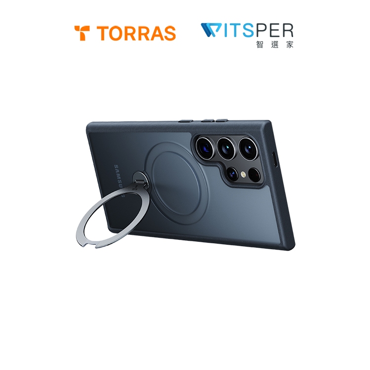 TORRAS UPRO Ostand Spin Samsung S24 Ultra MagSafe旋轉支架防摔手機殼